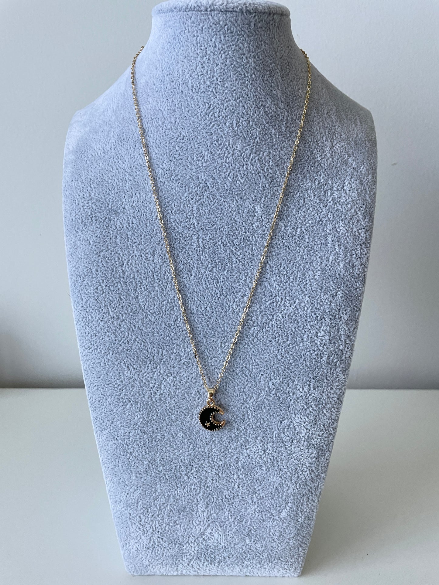 Black Moon Necklace