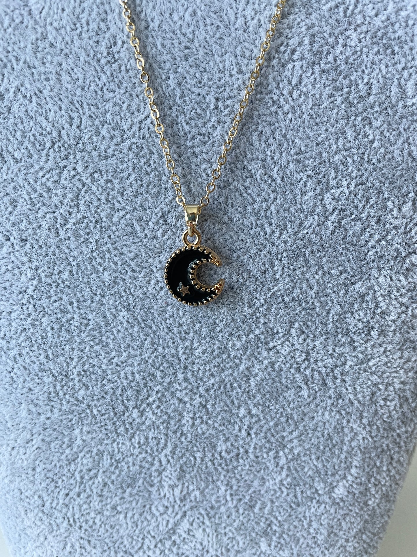 Black Moon Necklace