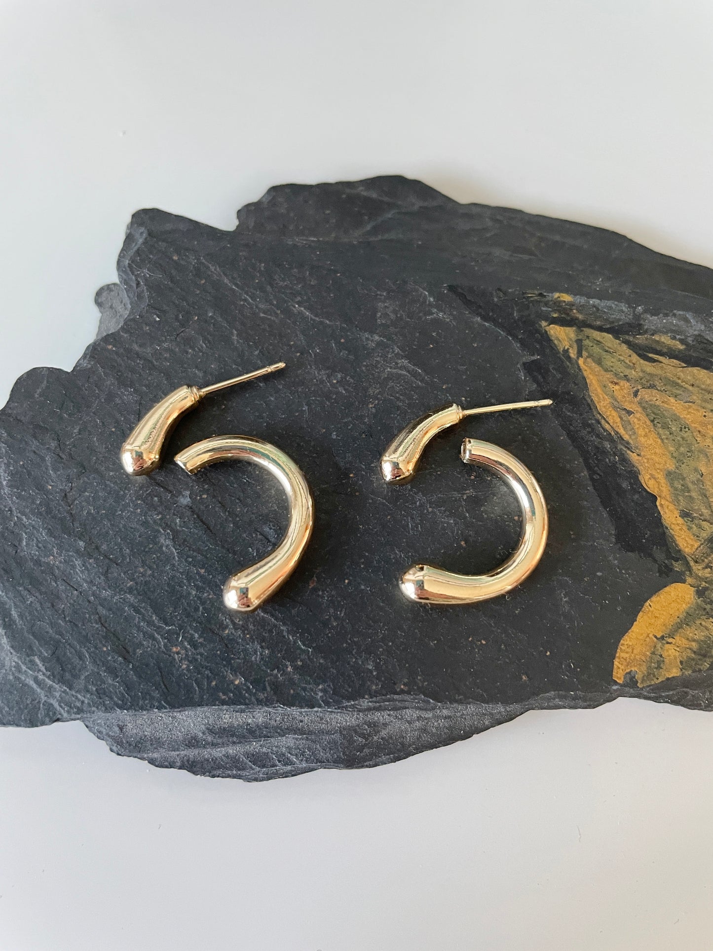 Gold Collection- Pin in Hoops