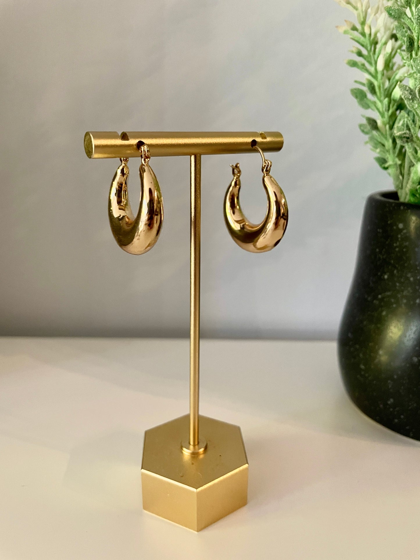 Gold Collection-Gold Chunky Hoops