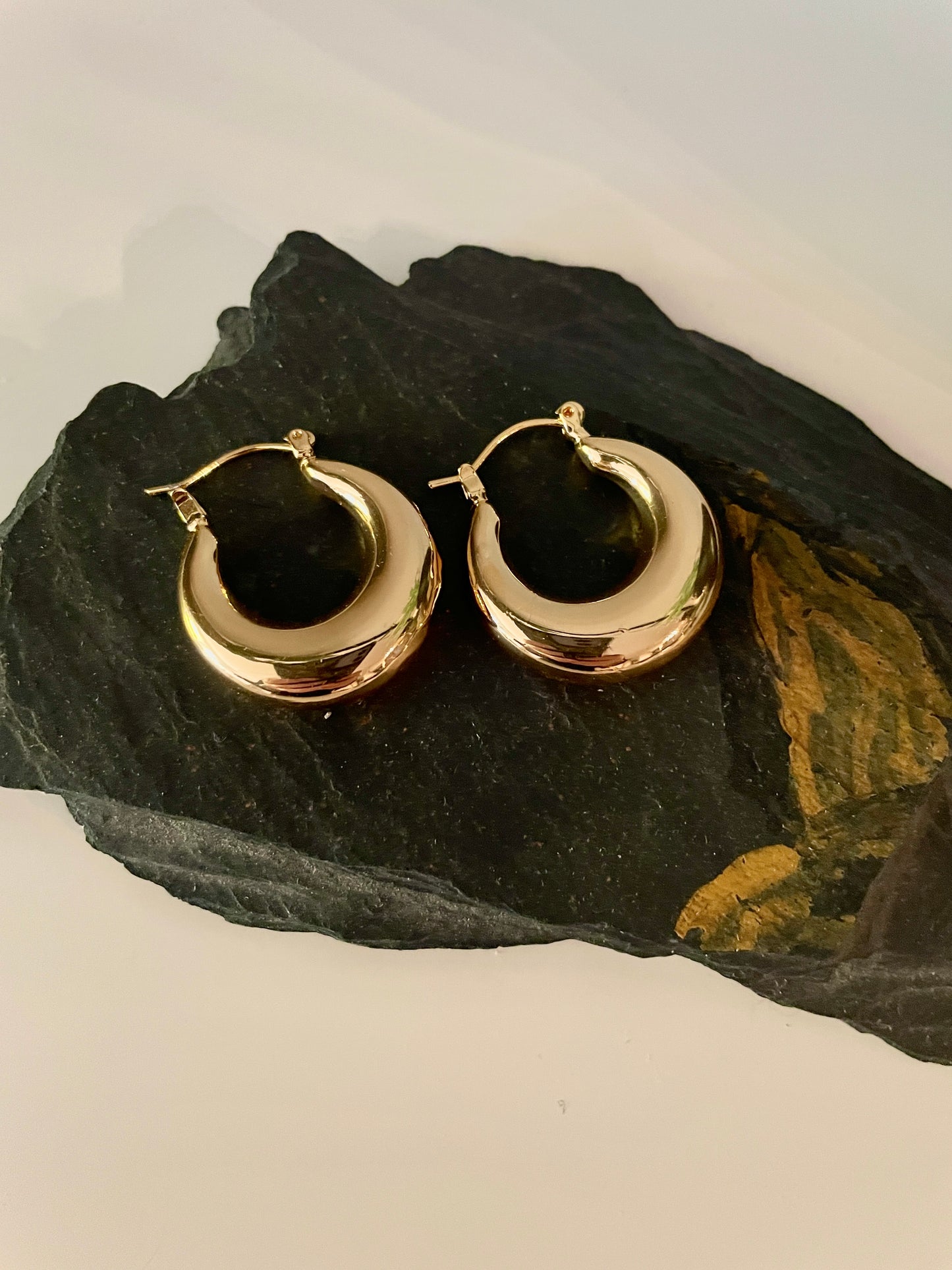 Gold Collection-Gold Chunky Hoops