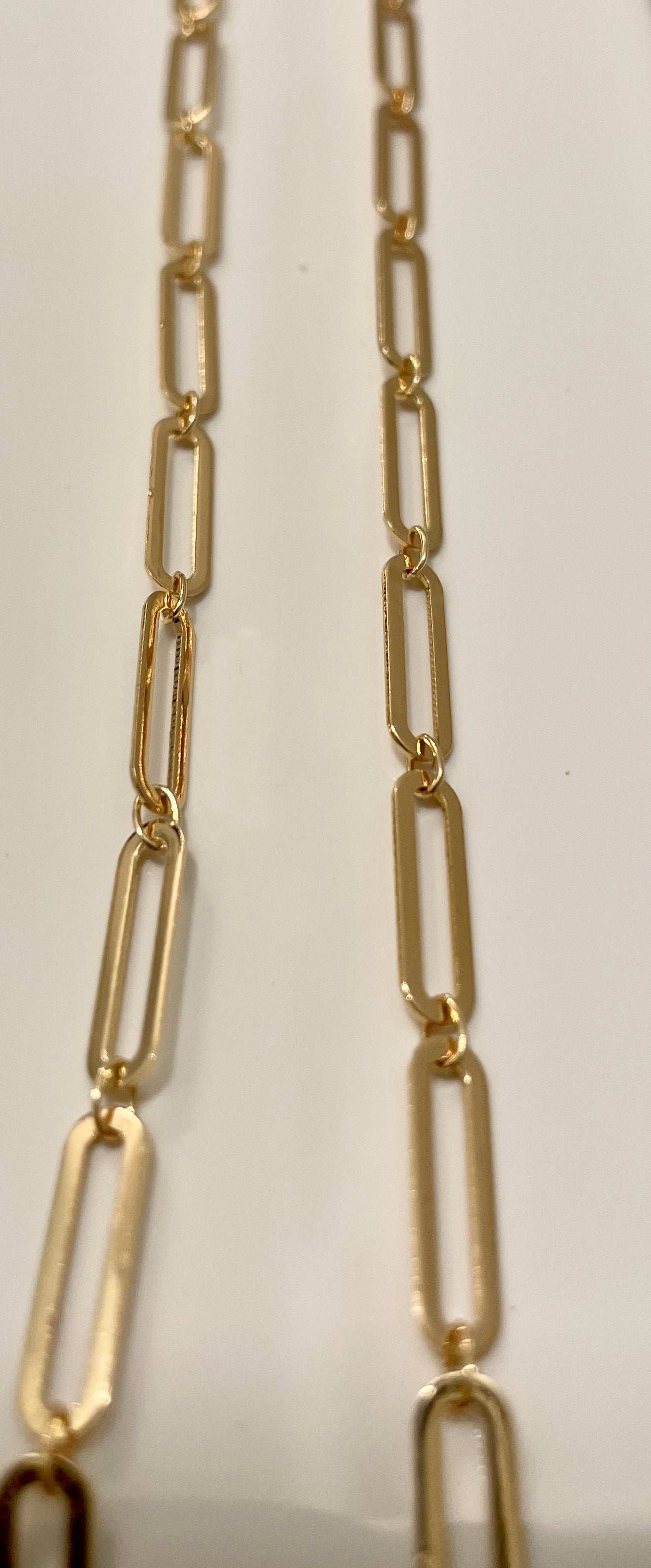 Sleek Paper Clip Necklace