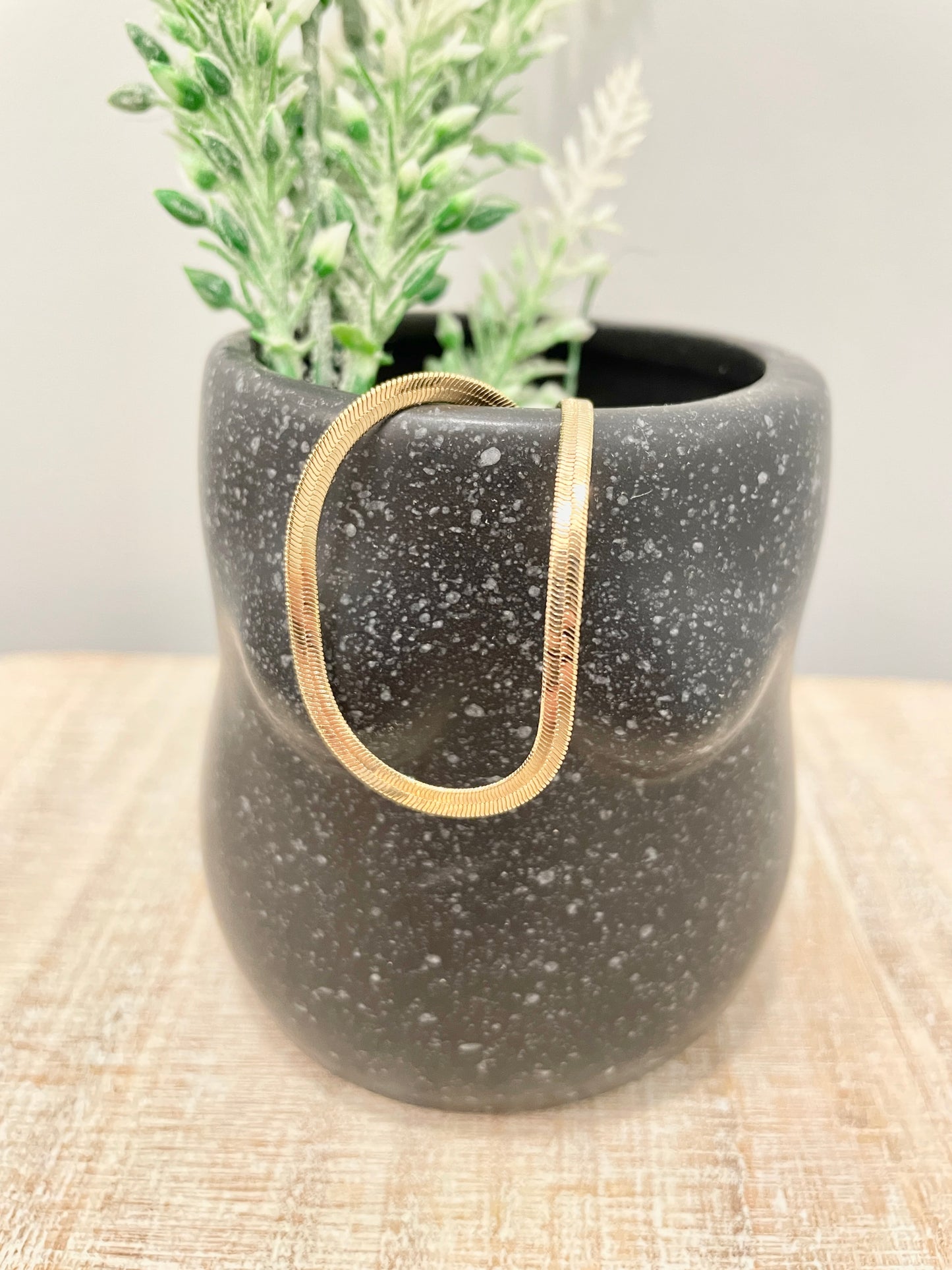 Flat Snake Chain Bracelet