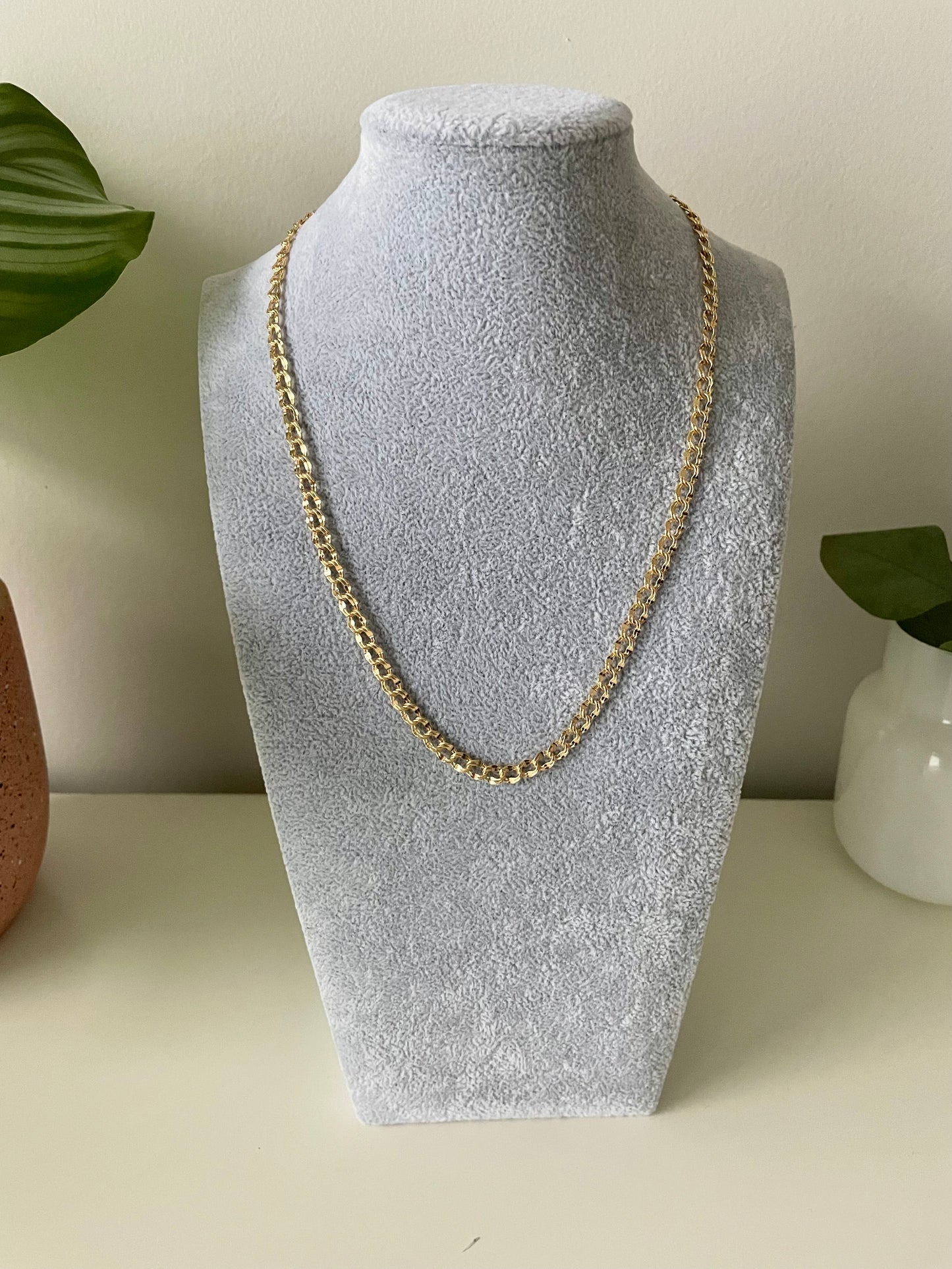 Double Link Chain Necklace