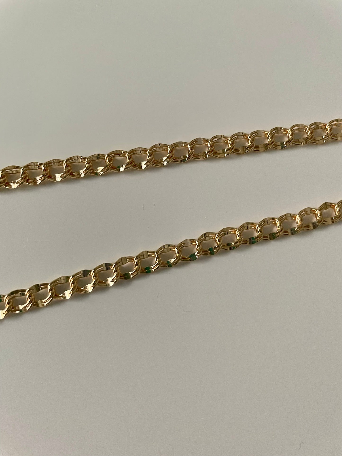 Double Link Chain Necklace