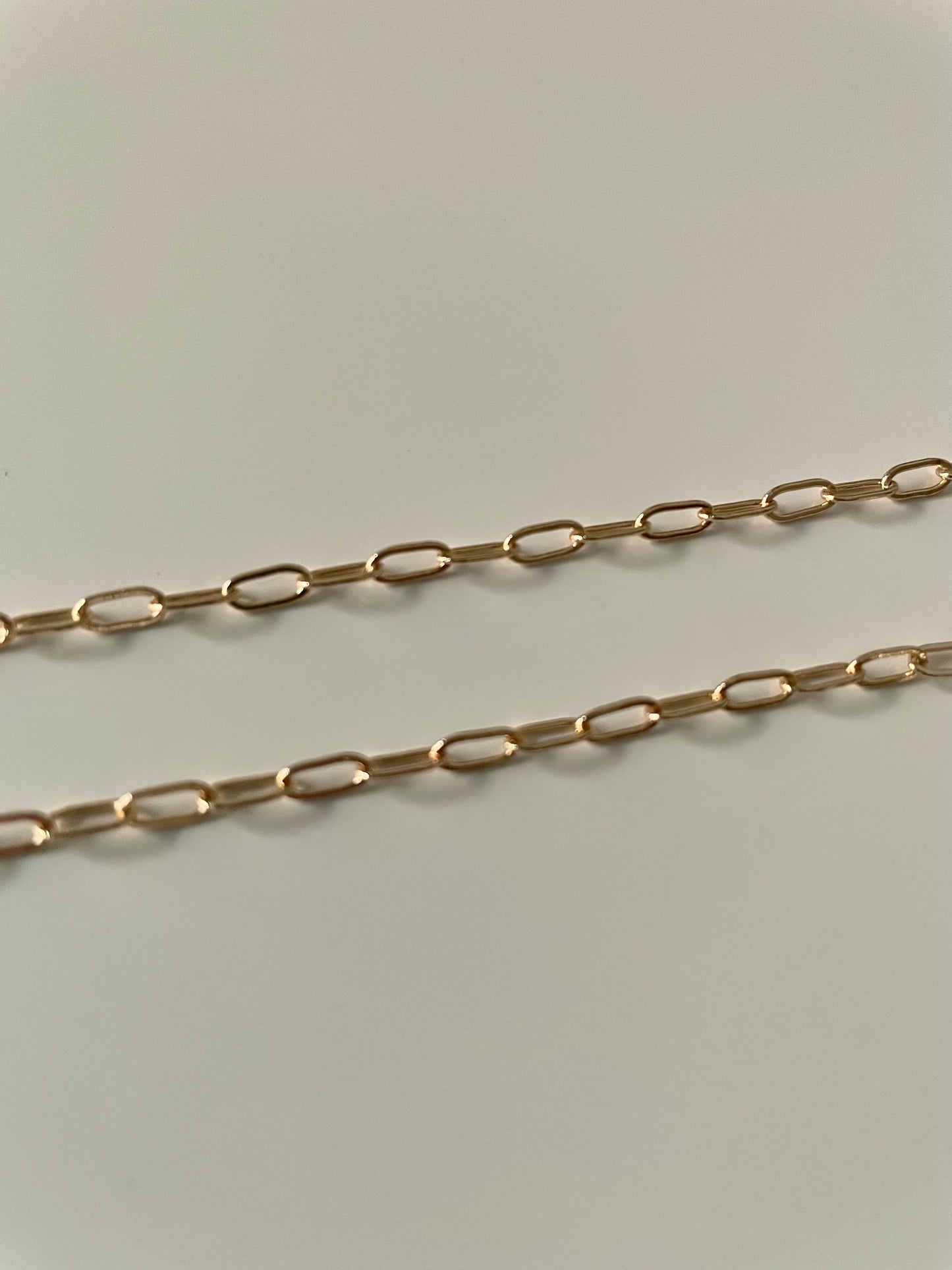 Paper Clip Necklace Medium
