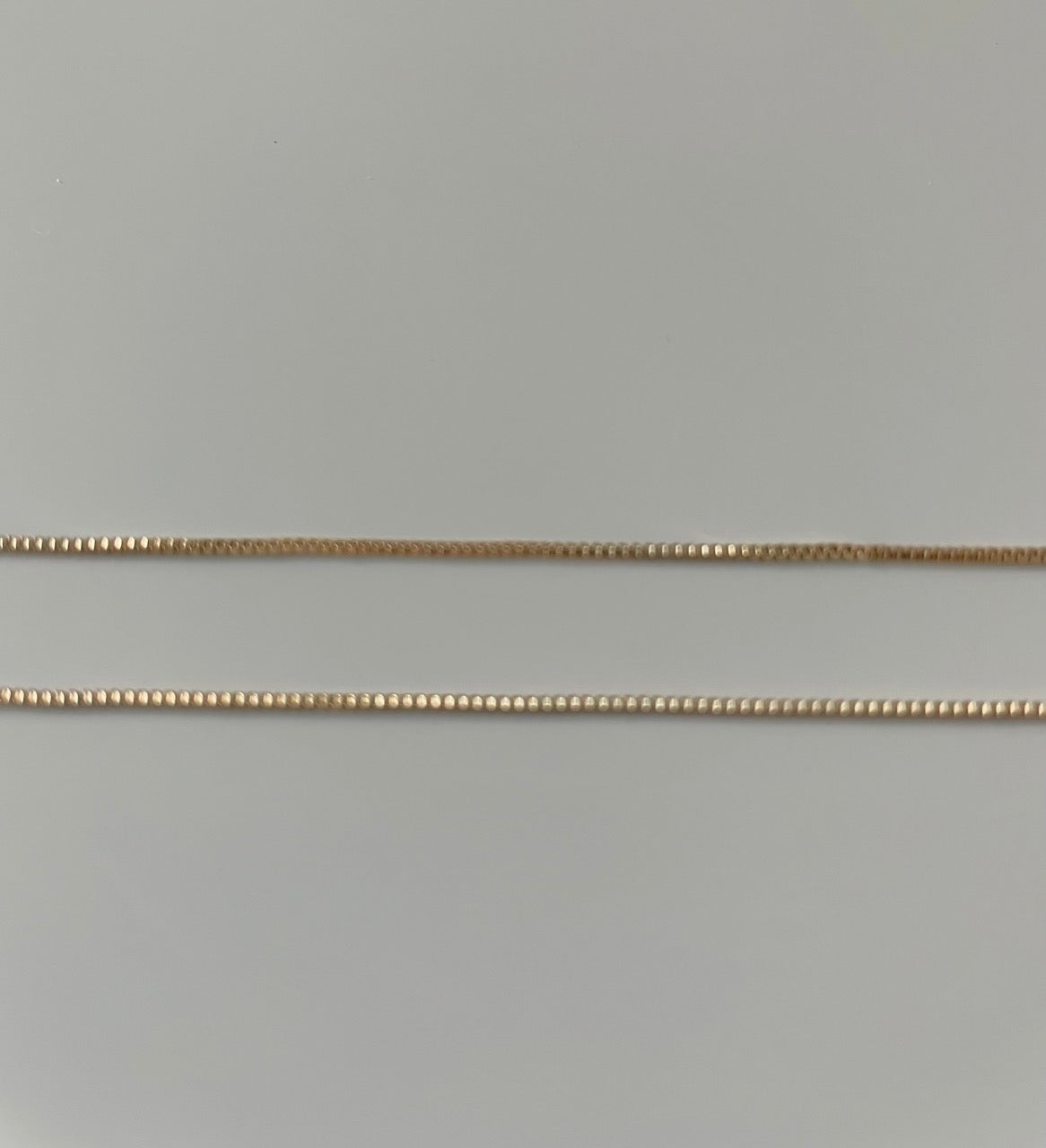 Gold Dainty Simple Chain Necklace