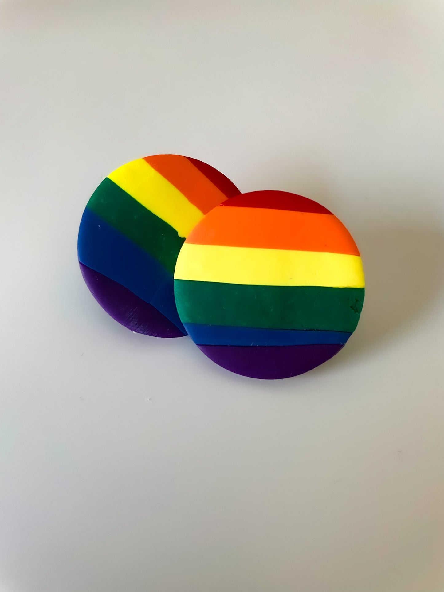 Pride- Rainbow Circle Pin