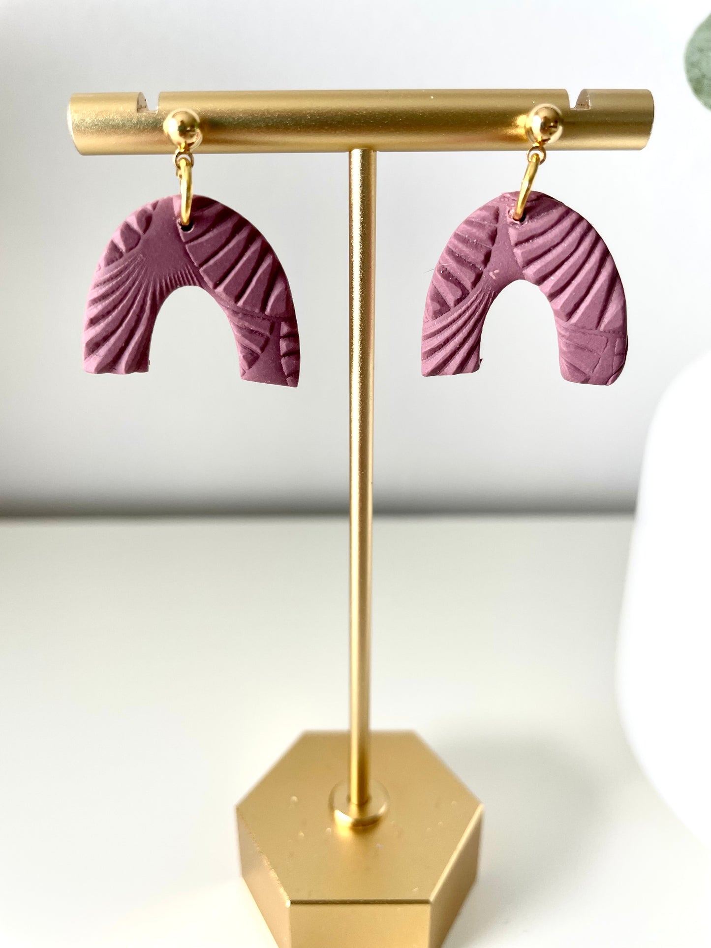 Modest- Soft Purple Textured Mini Arch