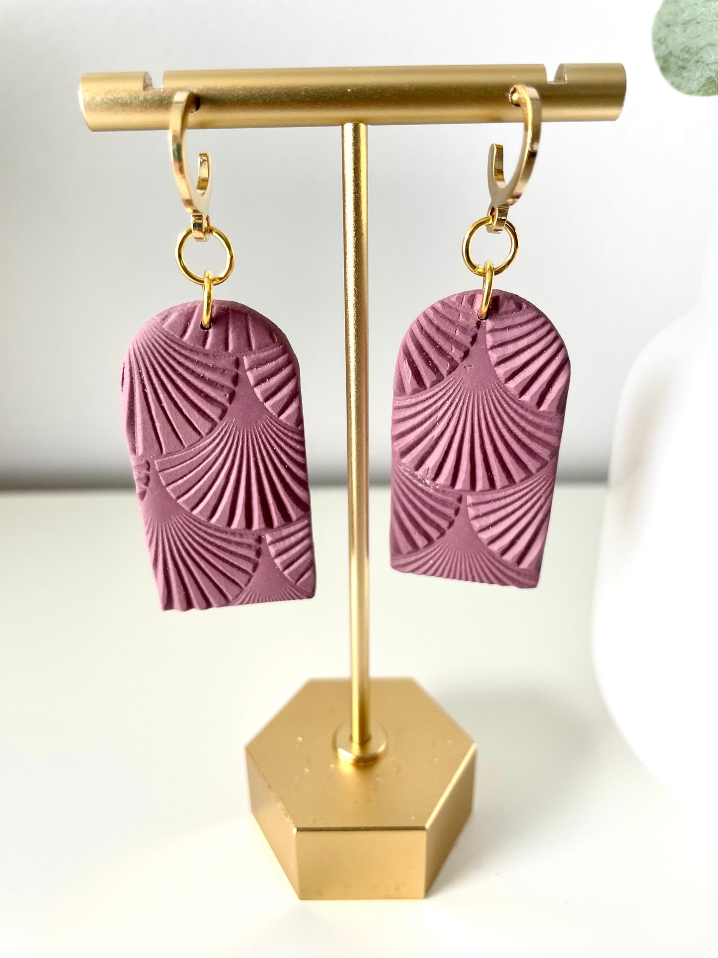 Modest- Soft Purple Textured Long Arches