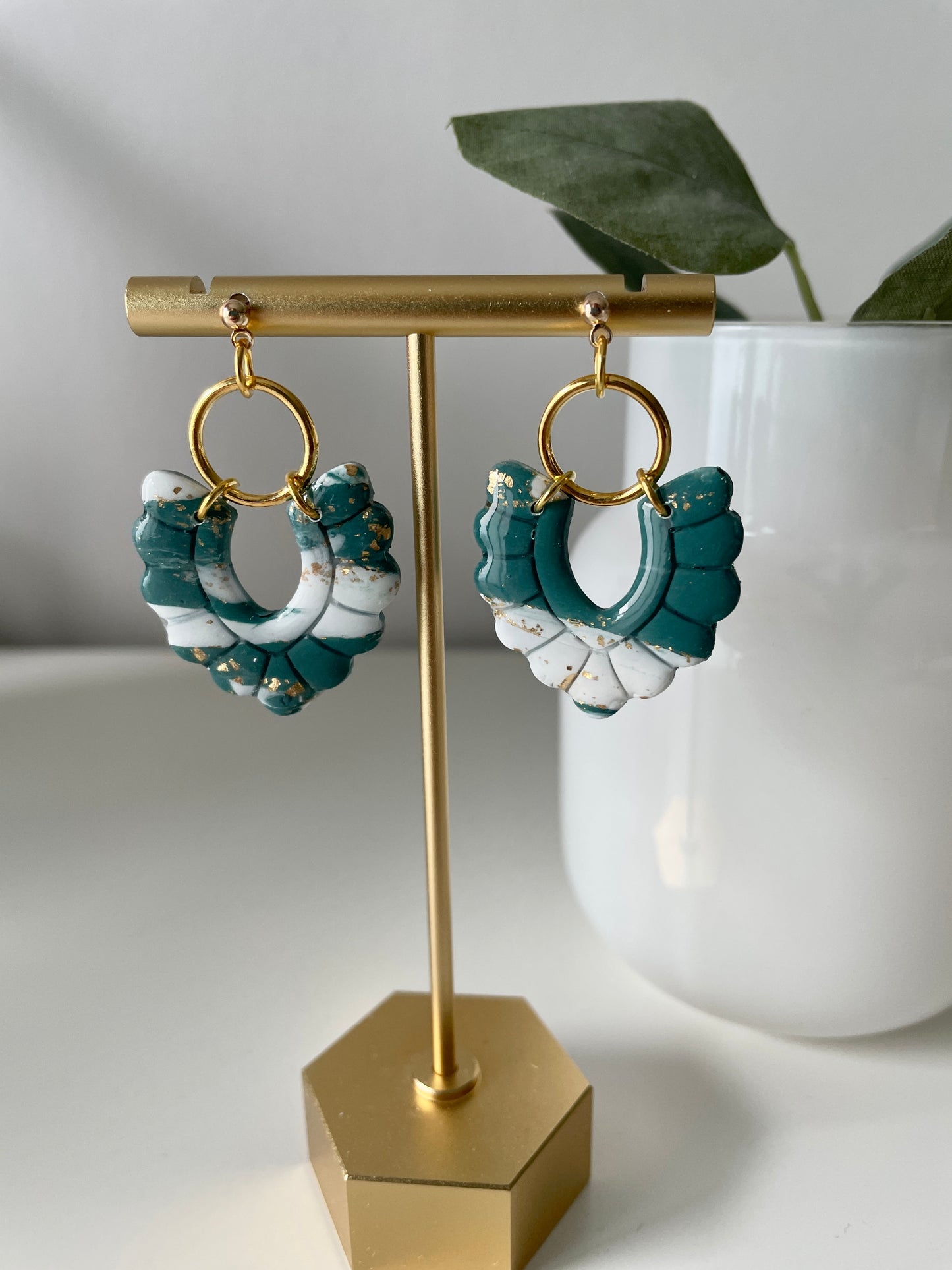 Modern Moroccan- Teal Bubbly V